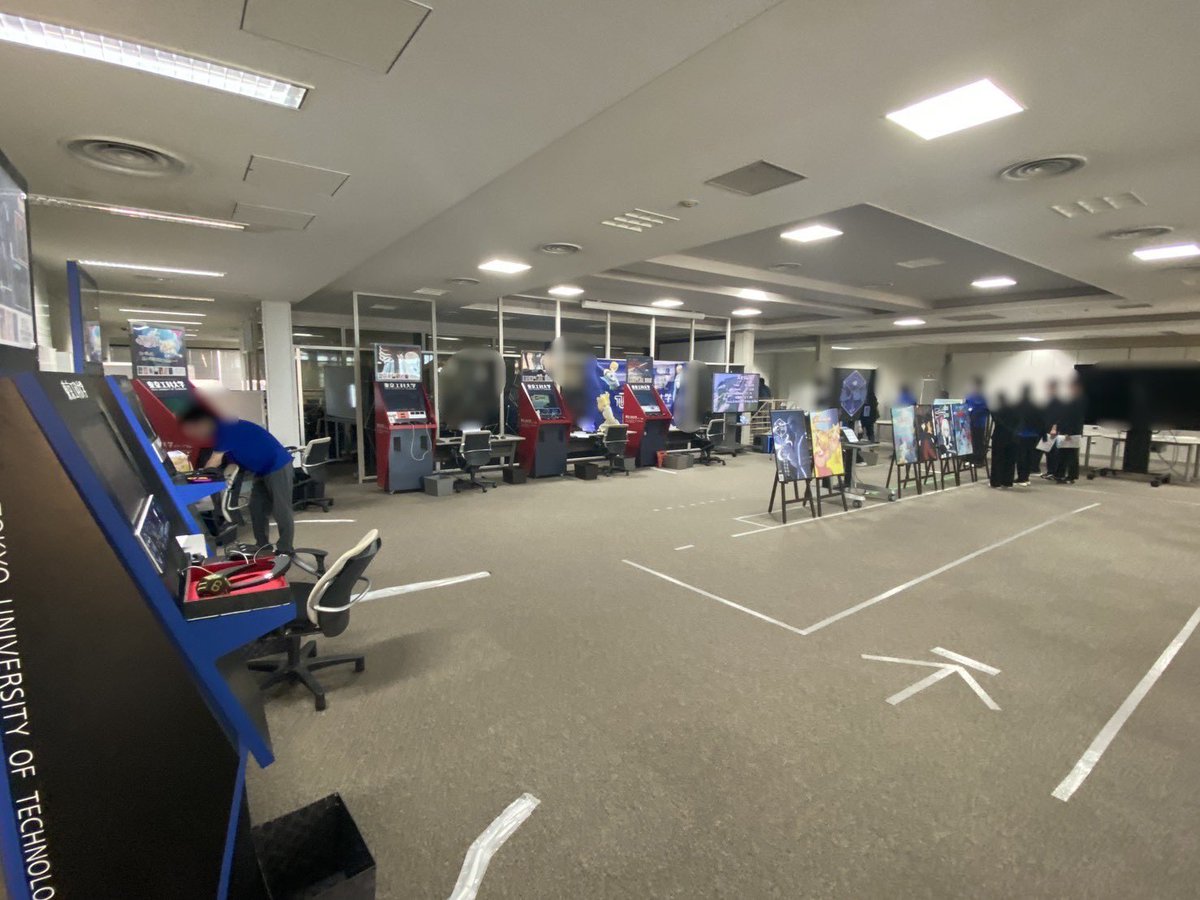 TUTGameProject's tweet photo. 本日のオープンキャンパスにてTGS2025に出展したゲームを展示してます!!
奥には研究展示もありますので
是非お越しください!!
場所:東京工科大学、片柳研究所棟5階
Media Technology Center
#TUTOC #tutgp https://t.co/yXAUVeuPb7