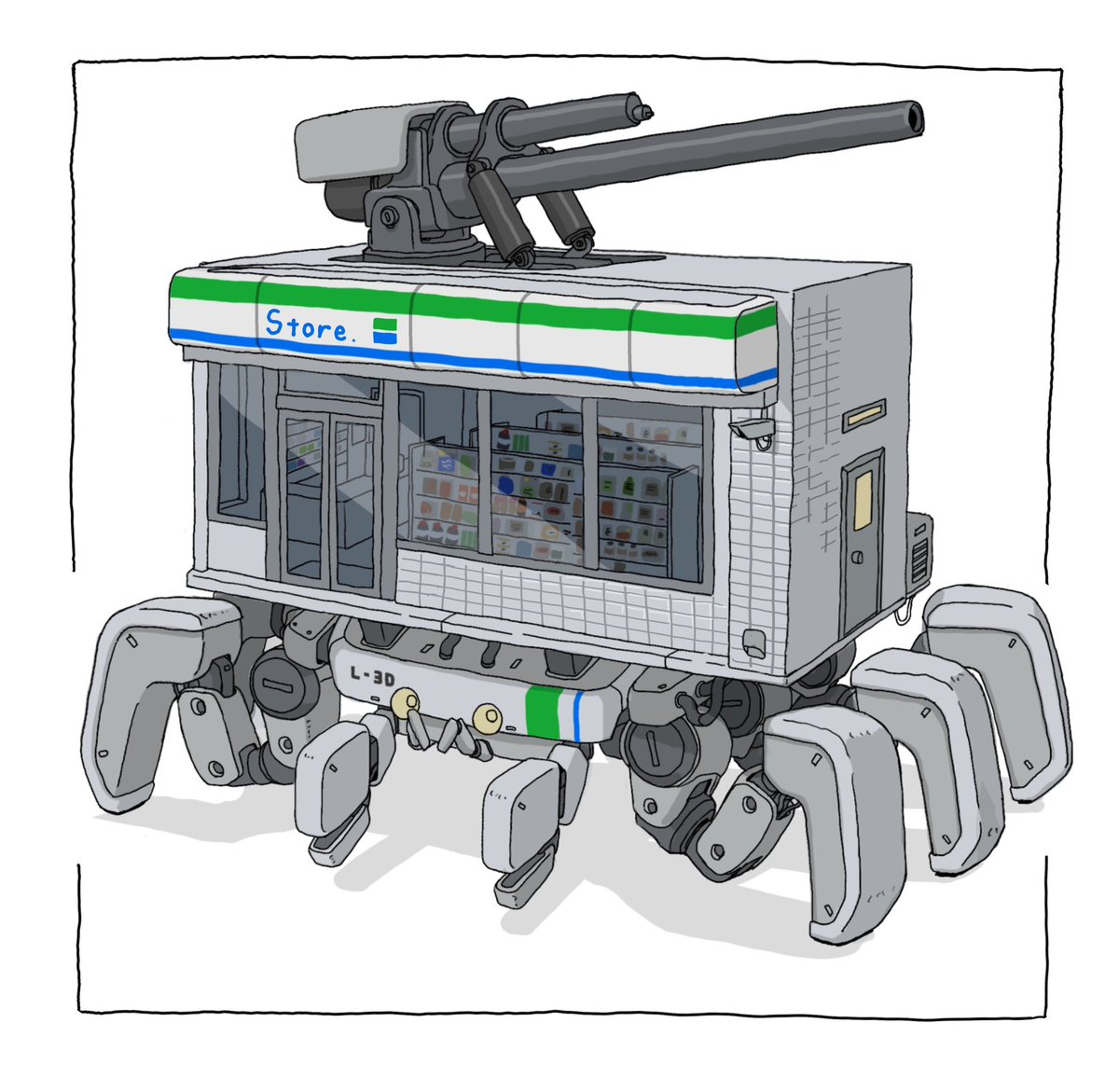 がとりんぐ三等兵: Gatling3 tweet media