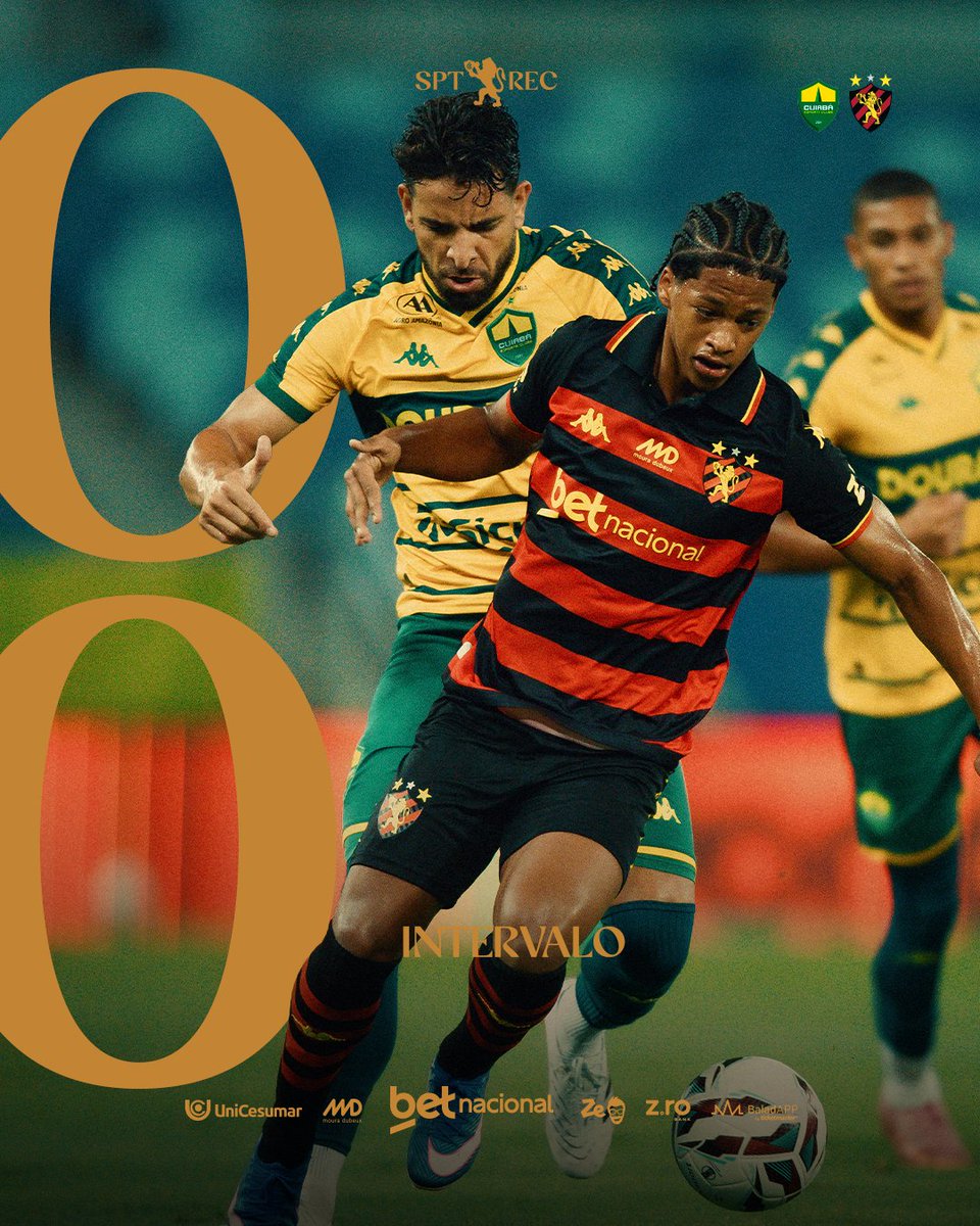 sportrecife's tweet photo. Intervalo de jogo na Arena Pantanal para Cuiabá 0x0 Sport.
#CUIxSPT #SportNoBrasileiro https://t.co/ulnQ3BWgcm