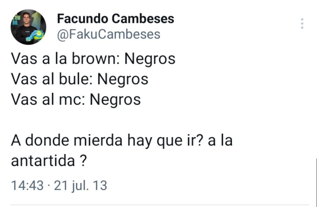 MI ARQUERO CARAJO