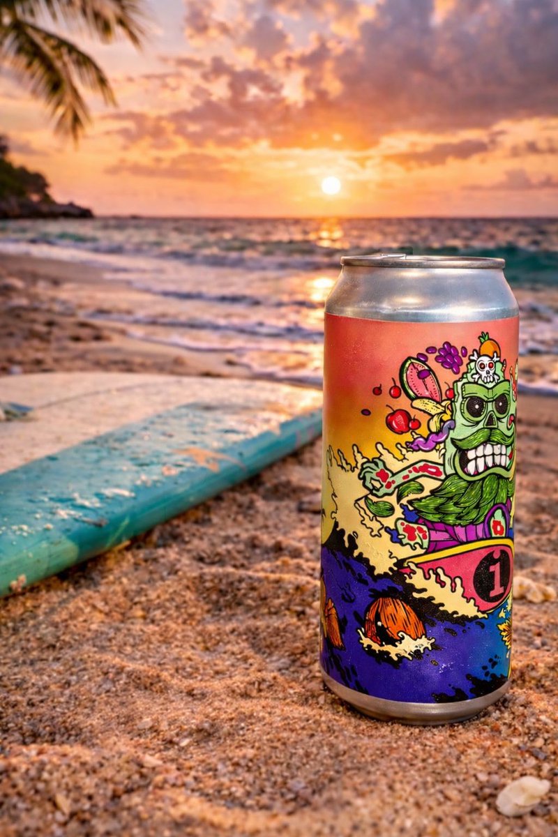 BeerAdviser's tweet image. 🍺 Schmoojee Surf Zombies — @imprintbeer x Beer Zombies  (6.5% smoothie sour)

Thick, fruity, creamy, loud. Sweet up front, enough tart bite to balance.

4.231 / 5.0
One sip, you get the picture.

#craftbeer #smoothiesour #fruitedsour #beerstagram #beerlover