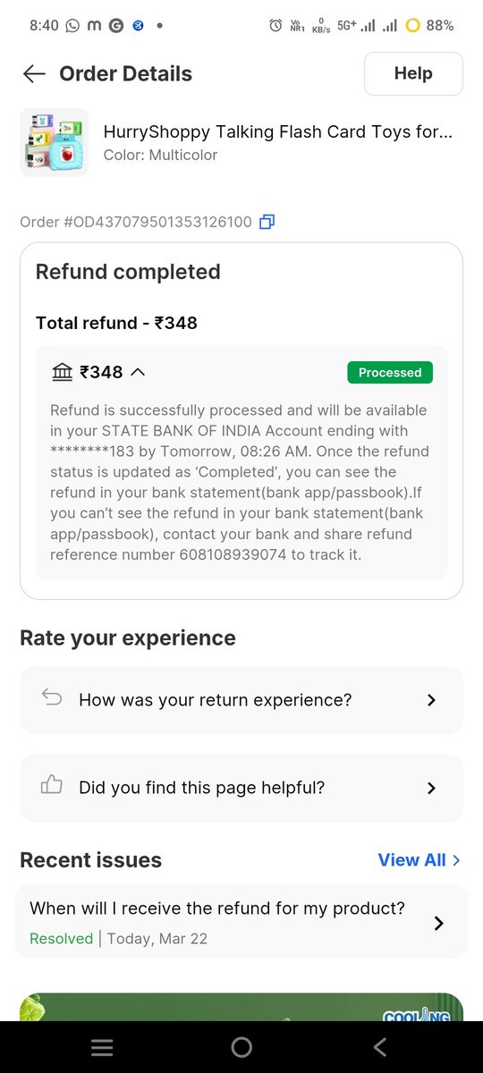 tapasbaurinbc's tweet photo. @Flipkart Flipkart has now initiated a new scam: if you purchase an item using the Cash on Delivery option and  return it, they will deduct a certain charge from your refundable amount. https://t.co/Krs5cnmoZN