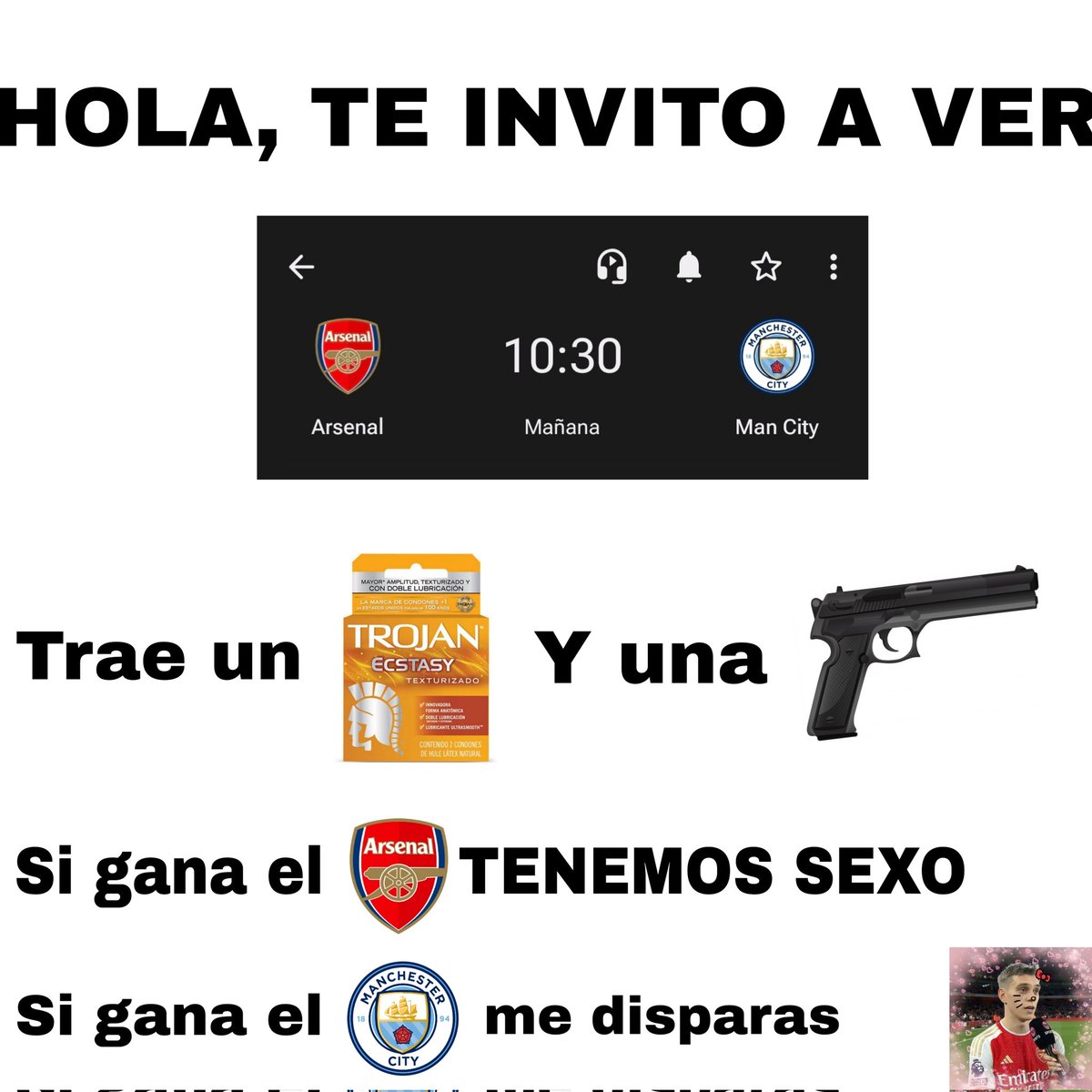 Arsenal Veracruz (Abogado de Trossard) tweet media