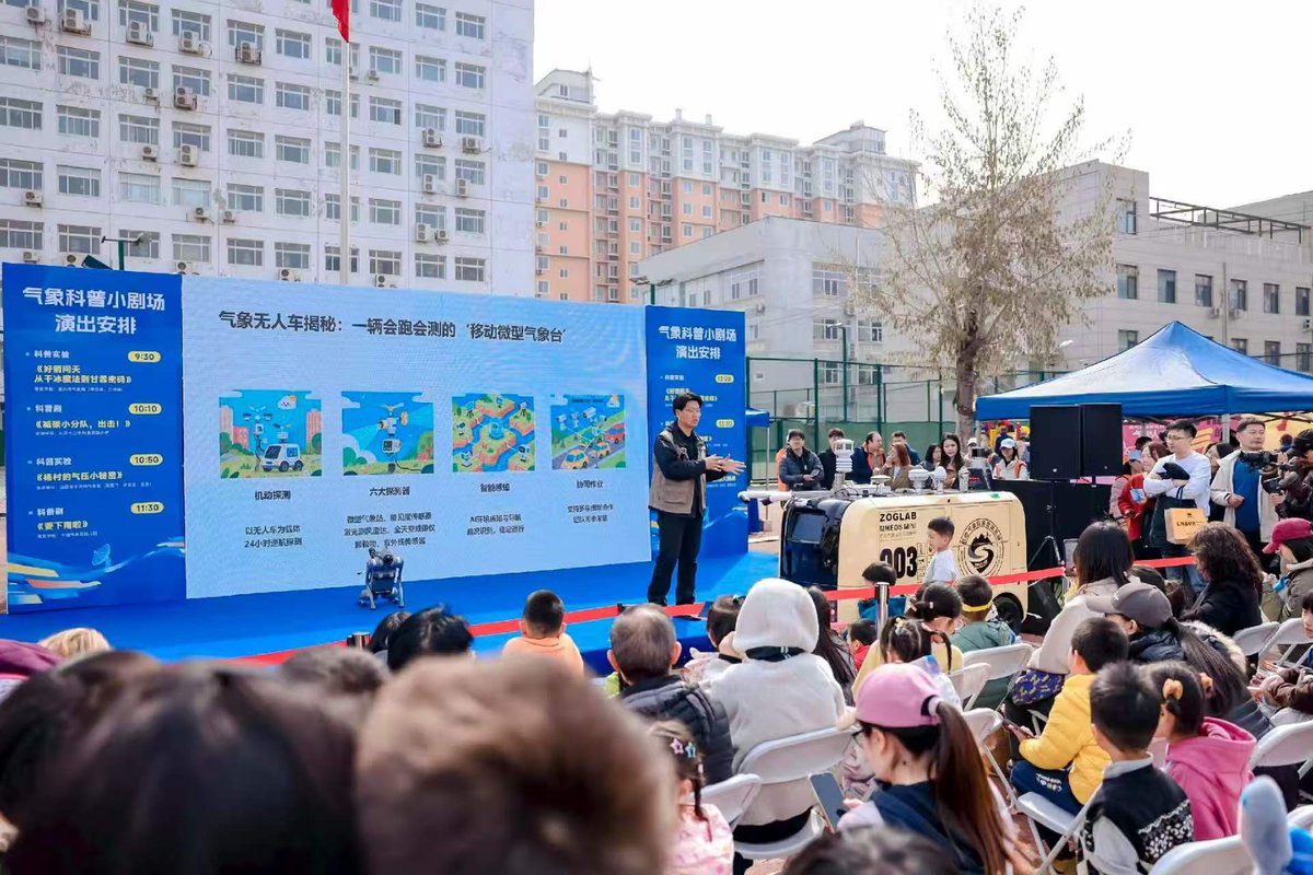 ZOGLAB's tweet photo. [Meteorological Science Popularization]
On March 21, 2026, ZOGLAB Team  participated in the China Meteorological Administration's 323 World Meteorological Day themed activities. https://t.co/ZRyCca0lbg
