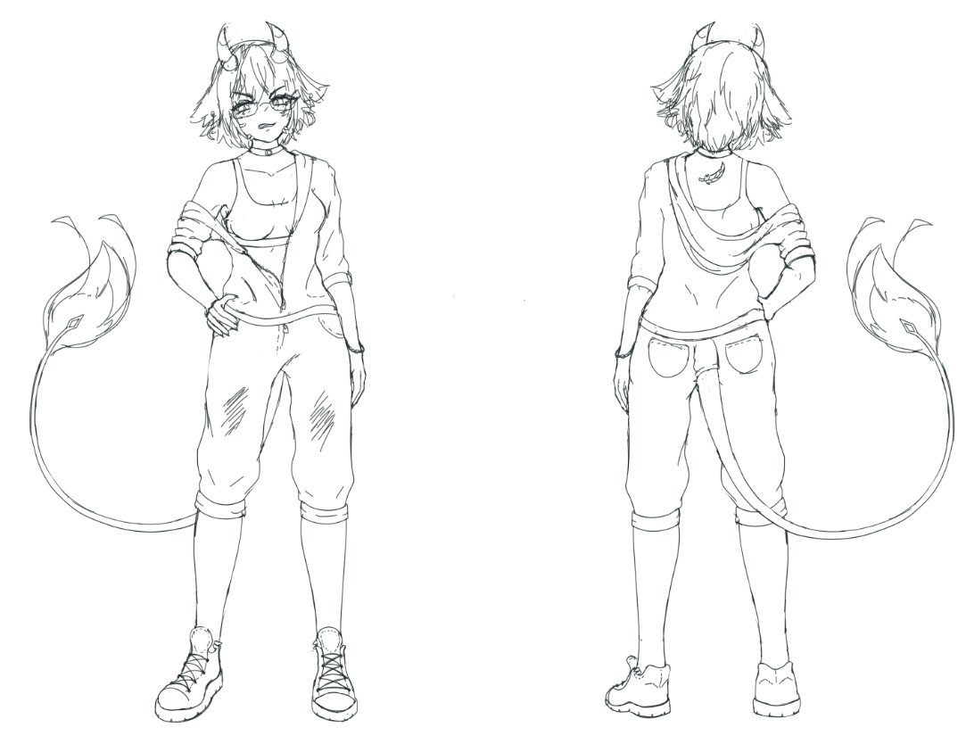 Lucynom 🏳️🌈 Digital Artist 🌸 GERVTuber 💚 tweet media