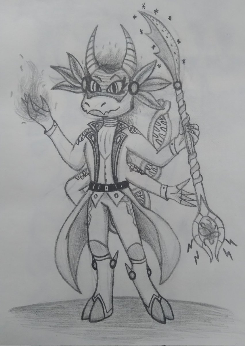JustACatnap's tweet photo. @KaiserHounDy00 Le ando haciendo rediseño a digital pero aver👀👀👀 (She's evil por si acaso) https://t.co/5ytsWCSLsy