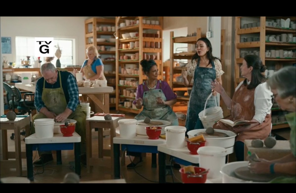 BucasLouchard's tweet image. #TwoForTee #ChrisMcNally
@MichelleVicary @Hallmarkchannel
@ChrisMcNally_ @JanelParrish

i want to join a pottery class.