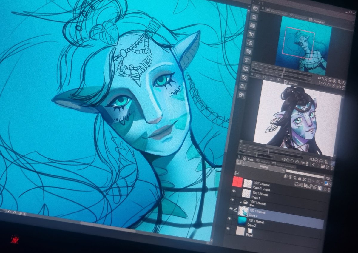Misark_'s tweet photo. WIP!
#afop #avatar #navi https://t.co/epzqyCOv0W