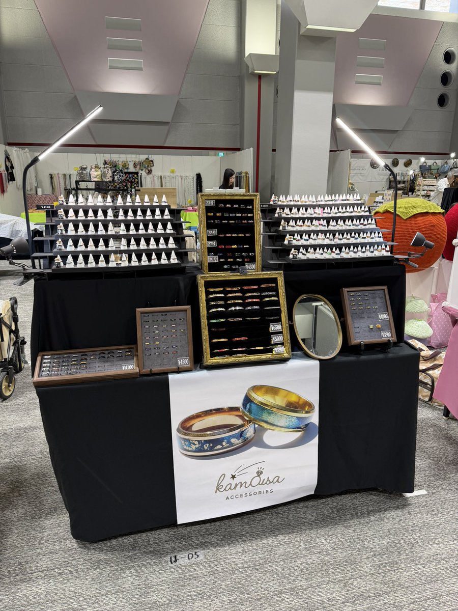 🌟kamousa🌟4/18(土)【C-02】東京ハンドメイドマルシェ出展 tweet media