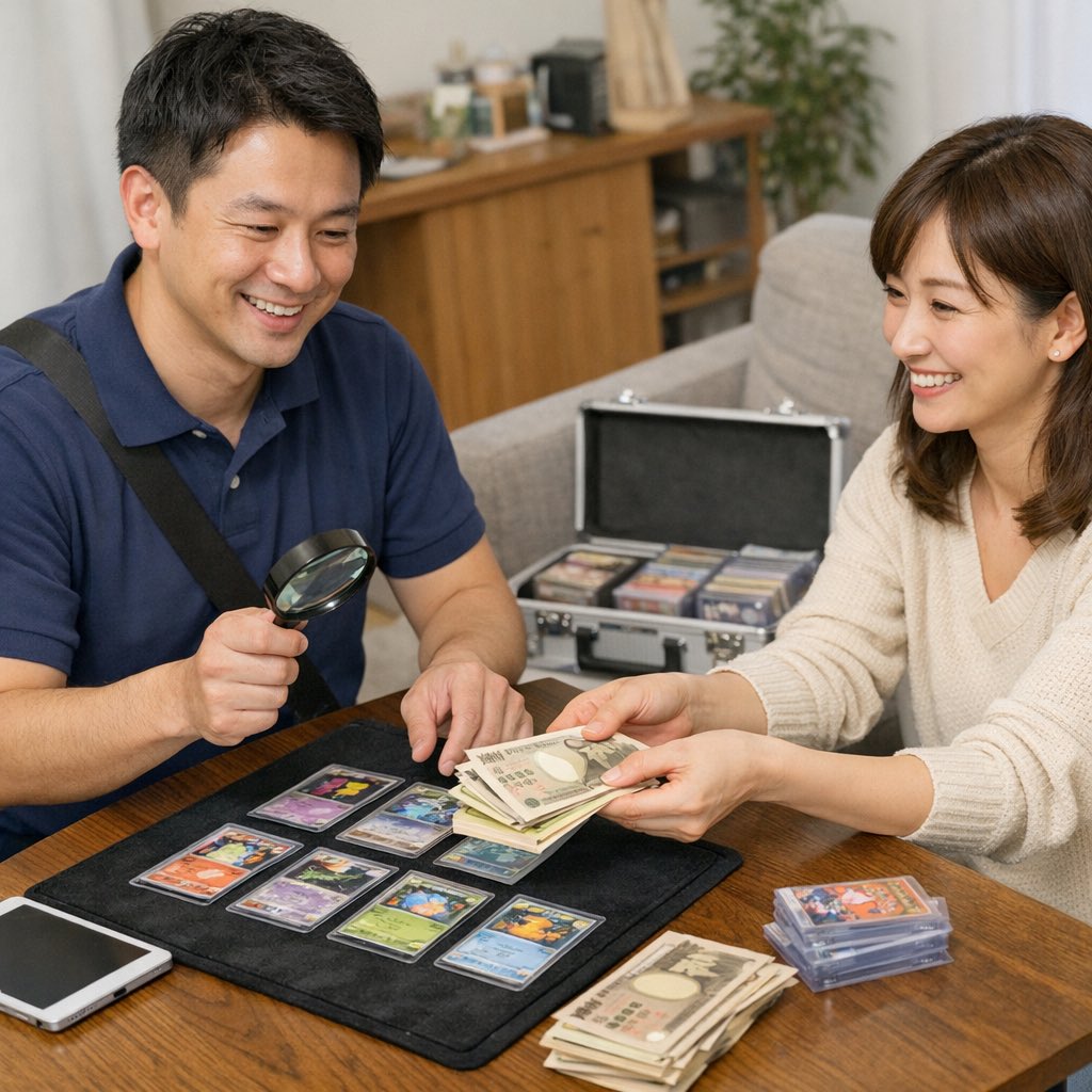昔遊んでいたポケモンカードや 実家整理品の出張買取やってます 