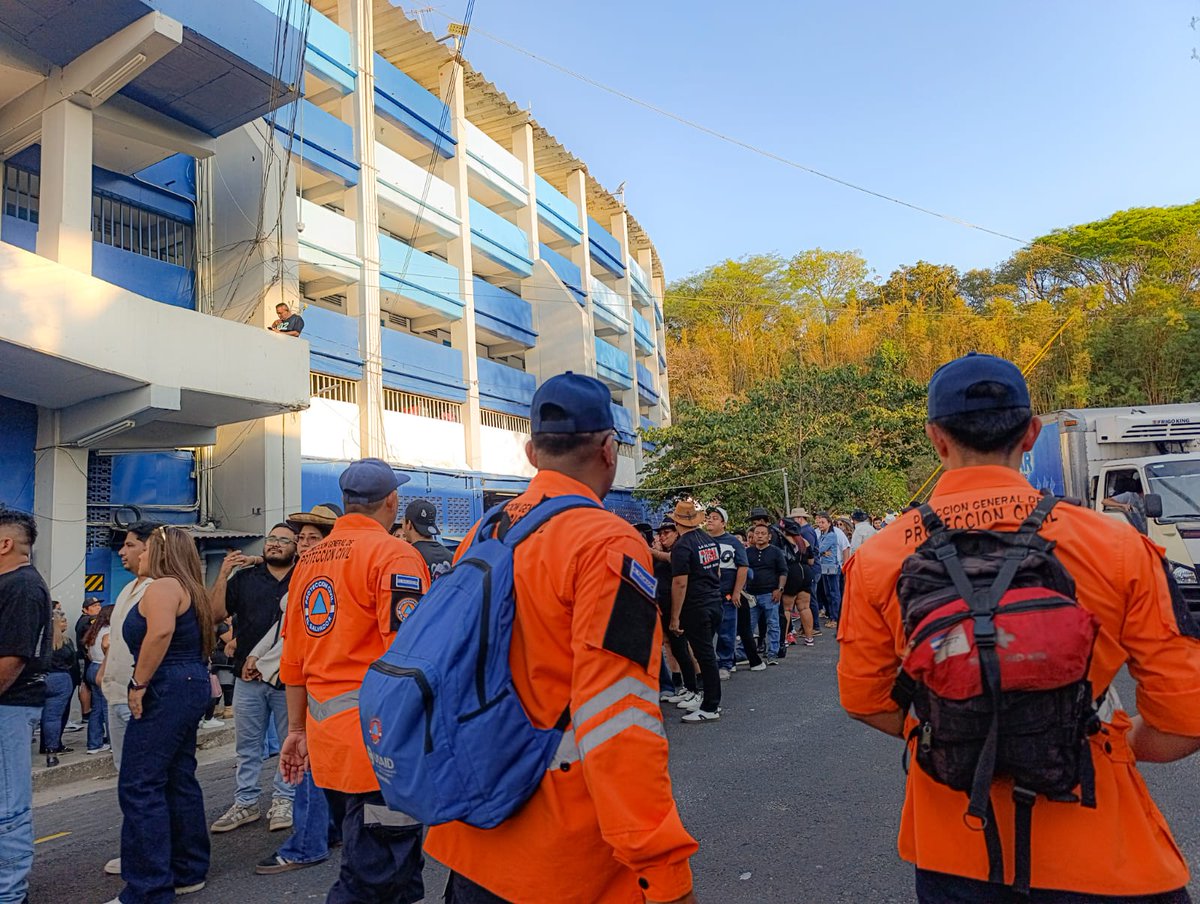 Protección Civil de El Salvador tweet media
