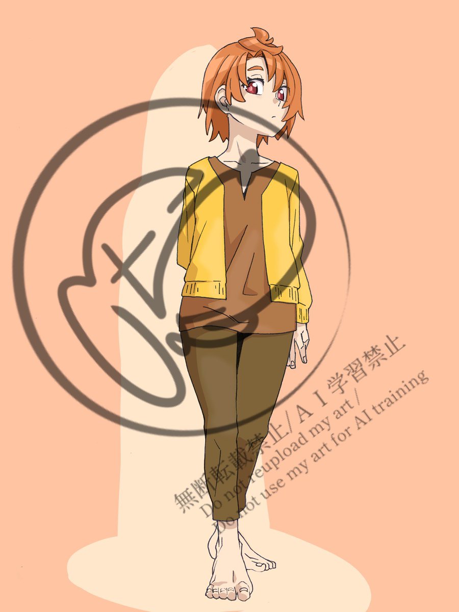 「#Skeb 納品しました。 冬服のちゃん。」|ちよさん★Skeb募集中のイラスト