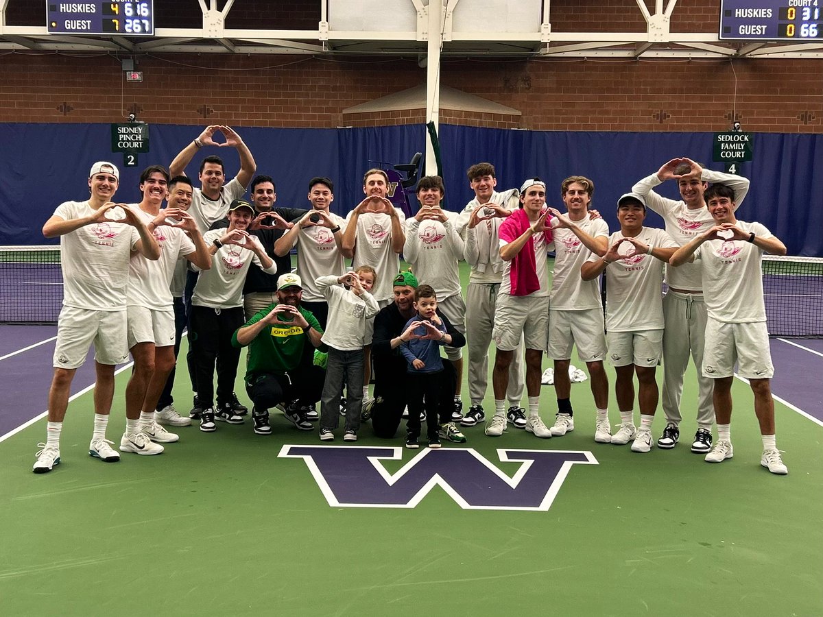 Oregon Men's Tennis tweet media