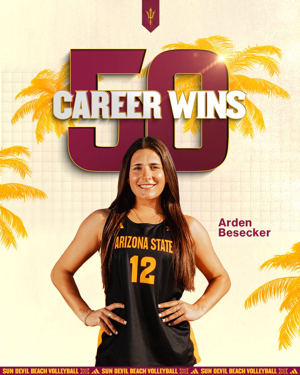 Sun Devil Beach VB tweet media