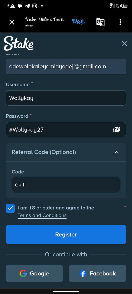 odewolekaleyemi's tweet photo. @Ekitipikin Done https://t.co/0GJ210RYQu