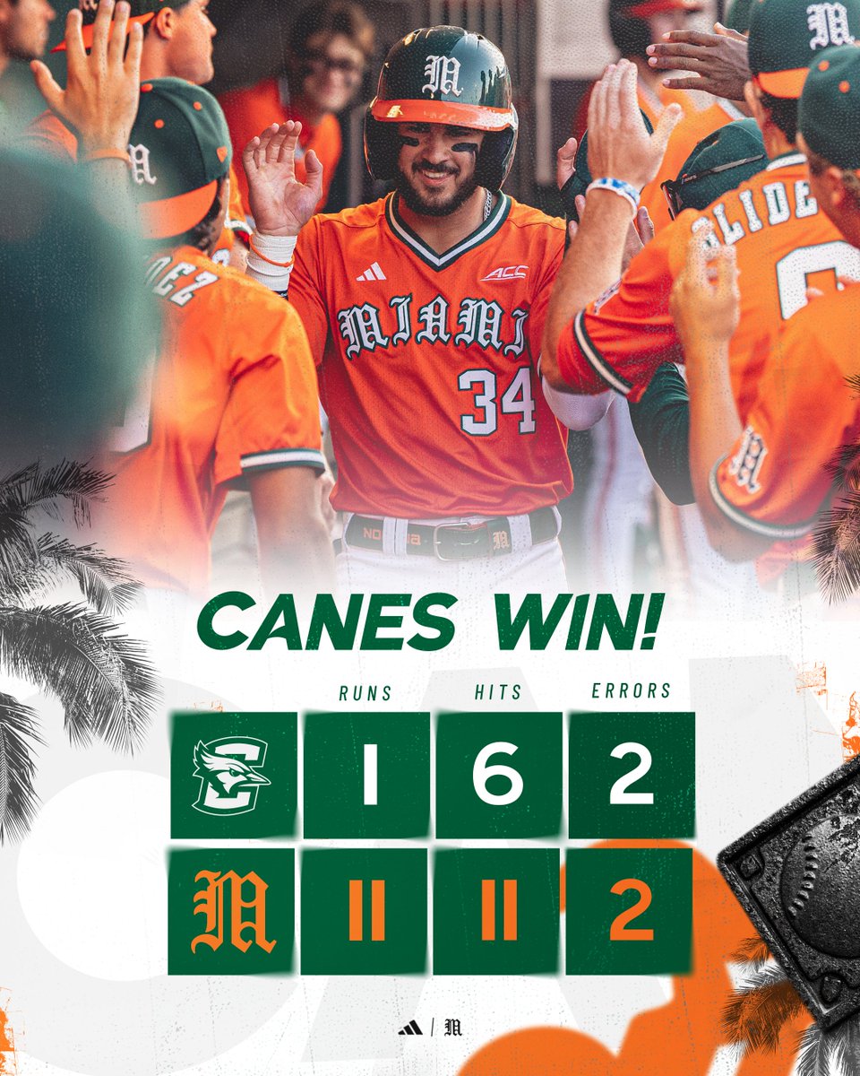 Miami Hurricanes Baseball tweet media