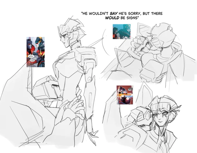apology kiss #windscream #starscream #windblade #transformers 