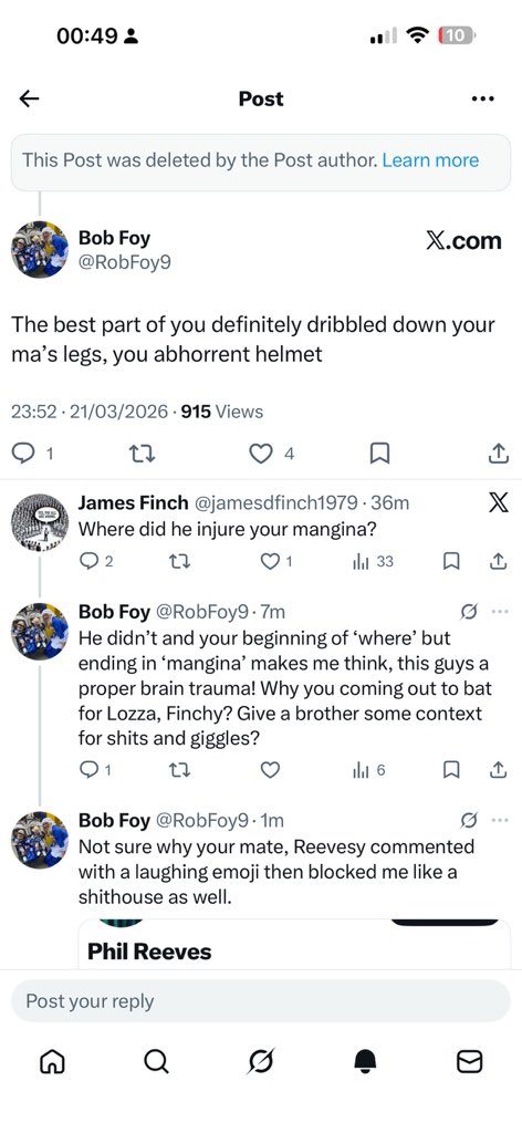 Why did you delete your tweet about blacks and faggots <a href="/LozzaFox/">Laurence Fox</a> ?