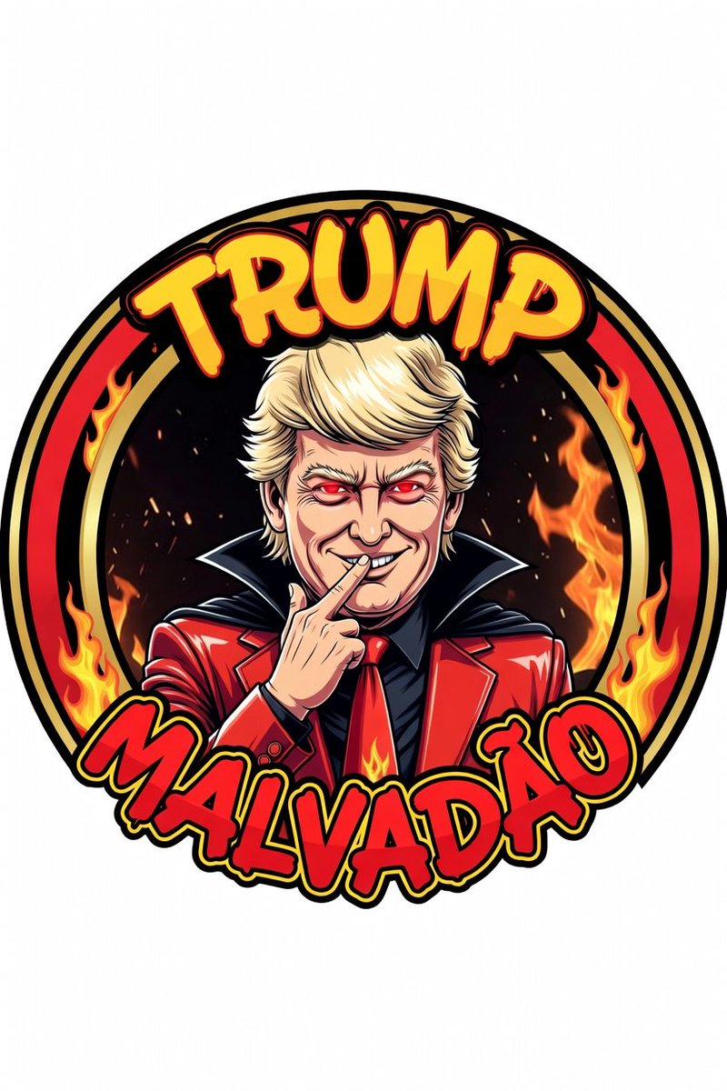 Jotapede1's tweet photo. @Joao77Araujo O Trump Malvadão😎 https://t.co/MBvHVItYNQ