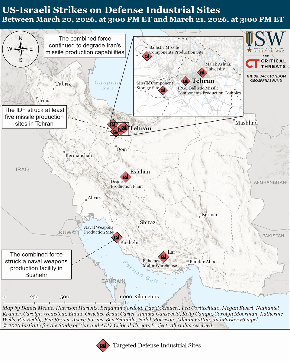 Institute for the Study of War tweet media