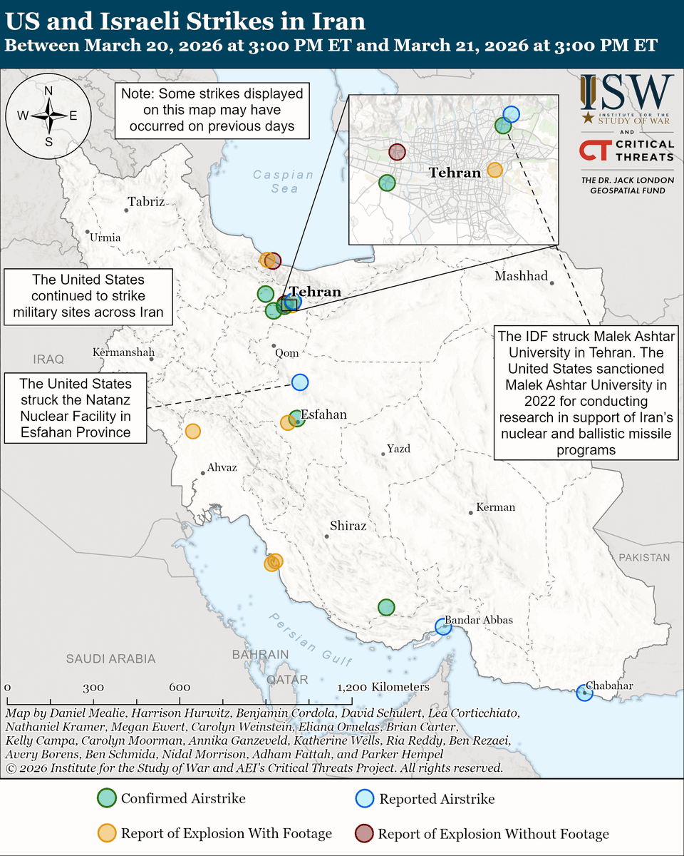 Institute for the Study of War tweet media