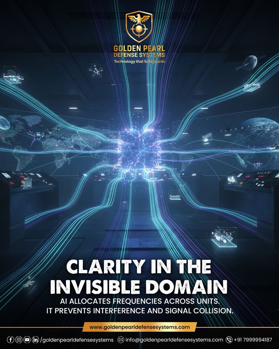 gpdefense's tweet image. Behind every secure system is intelligent technology.
AI transforms complexity into clarity.

#SecureSystems #ArtificialIntelligence #DefenseTechnology #SmartDefense #GoldenPearlDefenseSystems