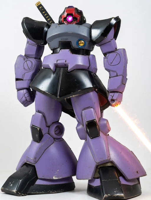 2年前の ドム模写を 生成AI化しました #ガンダム #ドム #模写 #生成AI