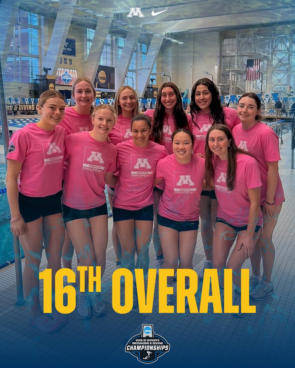 Minnesota Swimming & Diving tweet media
