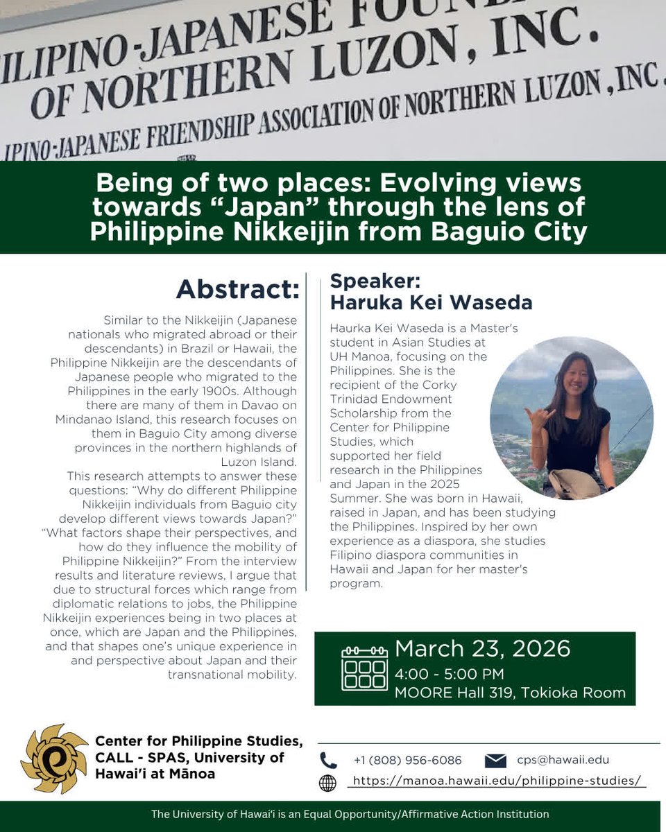 UH Manoa Asian Studies tweet media