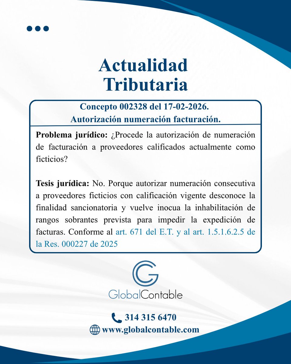 GlobalContable.com tweet media