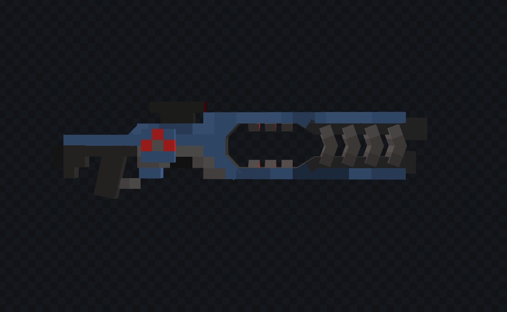 GustaZoi's tweet photo. Rifle Vector 7 do fortnite

#Blockbench #Minecraft #Fortnite https://t.co/4soaqHfPCG