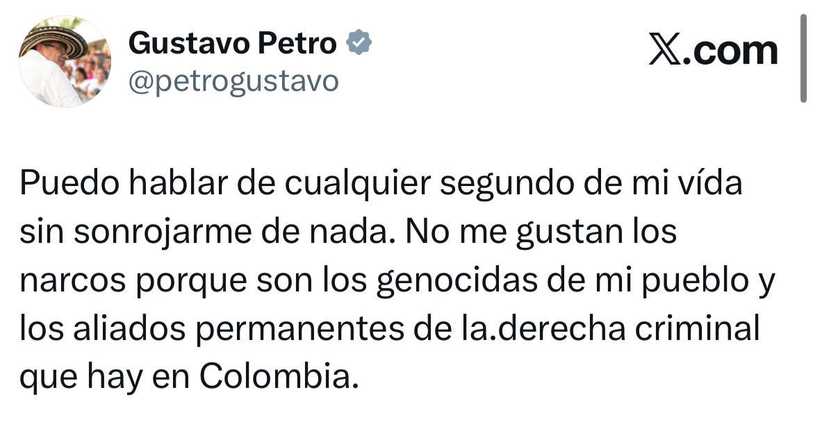 María Fernanda Cabal tweet media