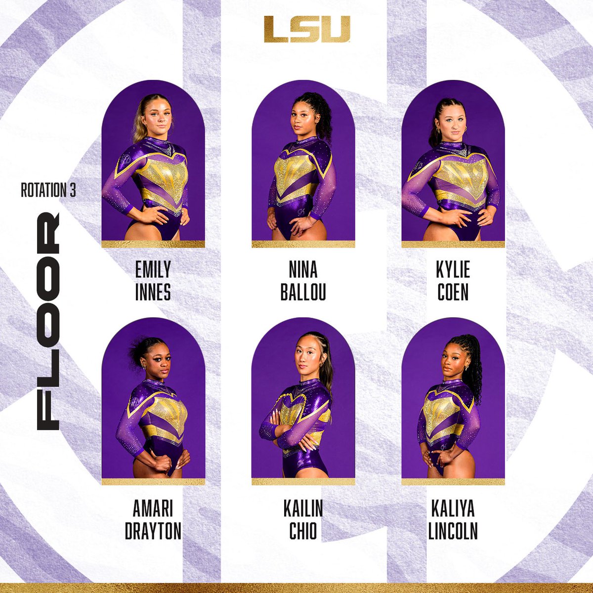 LSU Gymnastics tweet media