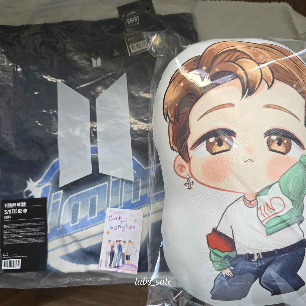 labs_sale's tweet photo. [ wts lfb 🇵🇭 bts ph ONHAND SALE ]

💜 Official Jimin Retro Vintage Shirt Pop-up PTD s/s t-shirt + reversible pillow plush
XL size, 1 stock only

Php 2,350

💳 accepts installment/long dop
450 DP to reserve w/in 24 hours,
500 every end of the month

📩 dm to order https://t.co/RYeeKo7UMi