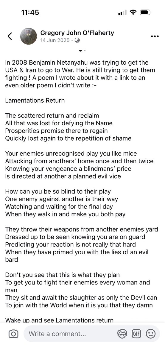 Gregory J O'Flaherty 💧💦 tweet media