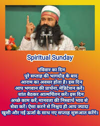 AshaMadaan6's tweet photo. क्या आप रविवार को सिर्फ आराम का दिन समझते हैं? 
जी नहीं इस दिन को आप आत्मा को ऊर्जा देने का अवसर बना सकते हैं! 
Saint Gurmeet Ram Rahim Ji जी कहते हैं— सत्संग और सेवा से मन हल्का होता है और जीवन में नई सकारात्मक ऊर्जा आती है।।
#SpiritualSunday https://t.co/Z6kuT96JSQ