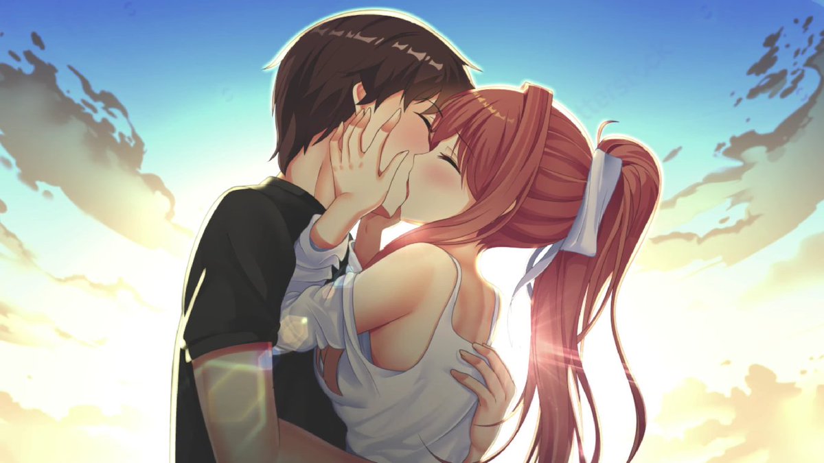 A DDLC ship every day! tweet media