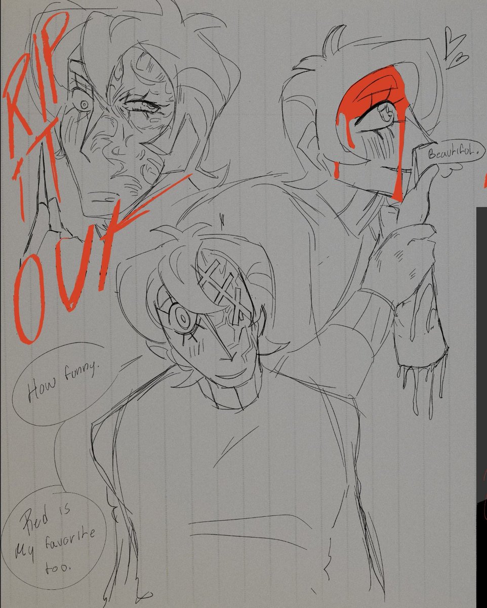 Smoltoon's tweet photo. Experimental louis drawings #OC https://t.co/gn4ogyOMBm