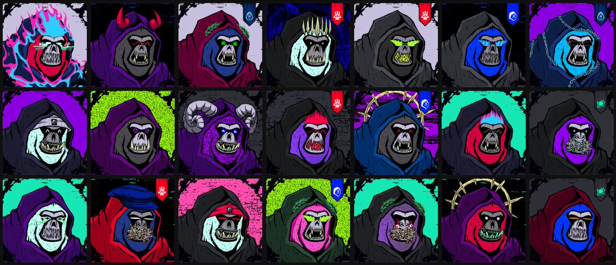 A lot of colors in the floor, some of them deserve a chance! 🦍🍻

Snags: opensea.io/collection/pri…