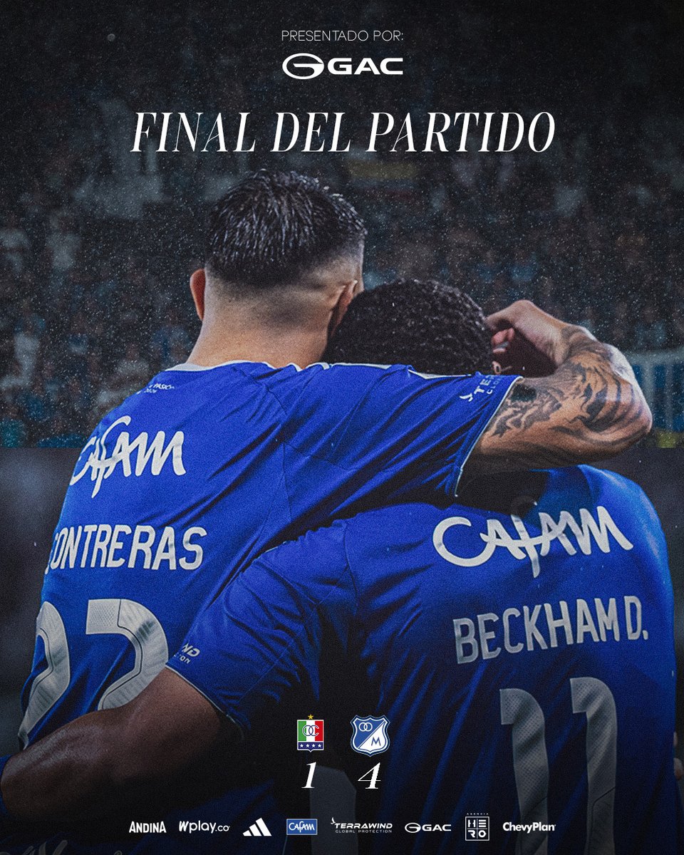 Millonarios FC tweet media