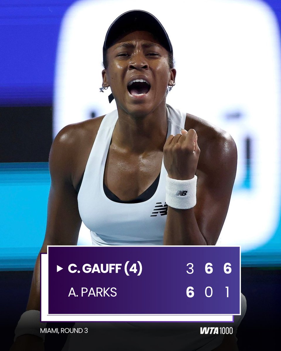 Coco Gauff Fans 💜 tweet media
