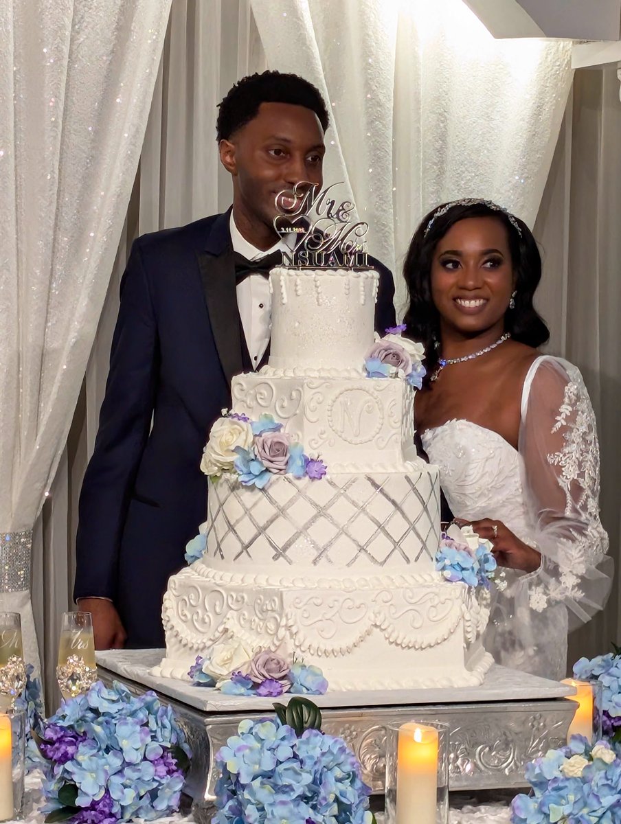 OKelseyLA's tweet photo. MARRIED!! 🩵🤍🕊️ We did it 😁 https://t.co/0l7HXFrQVd