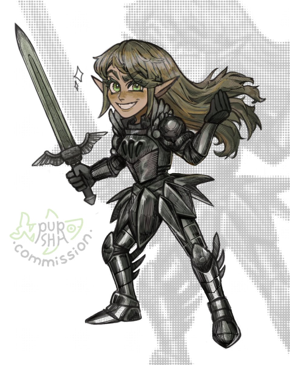 purrl_shark's tweet photo. yesterday I was bored, so I colored  an old DnD oc comm, it was fun
( ´ ▿ ` ) #dnd #dnd5e #darkfantasy https://t.co/DdzGA55FNy