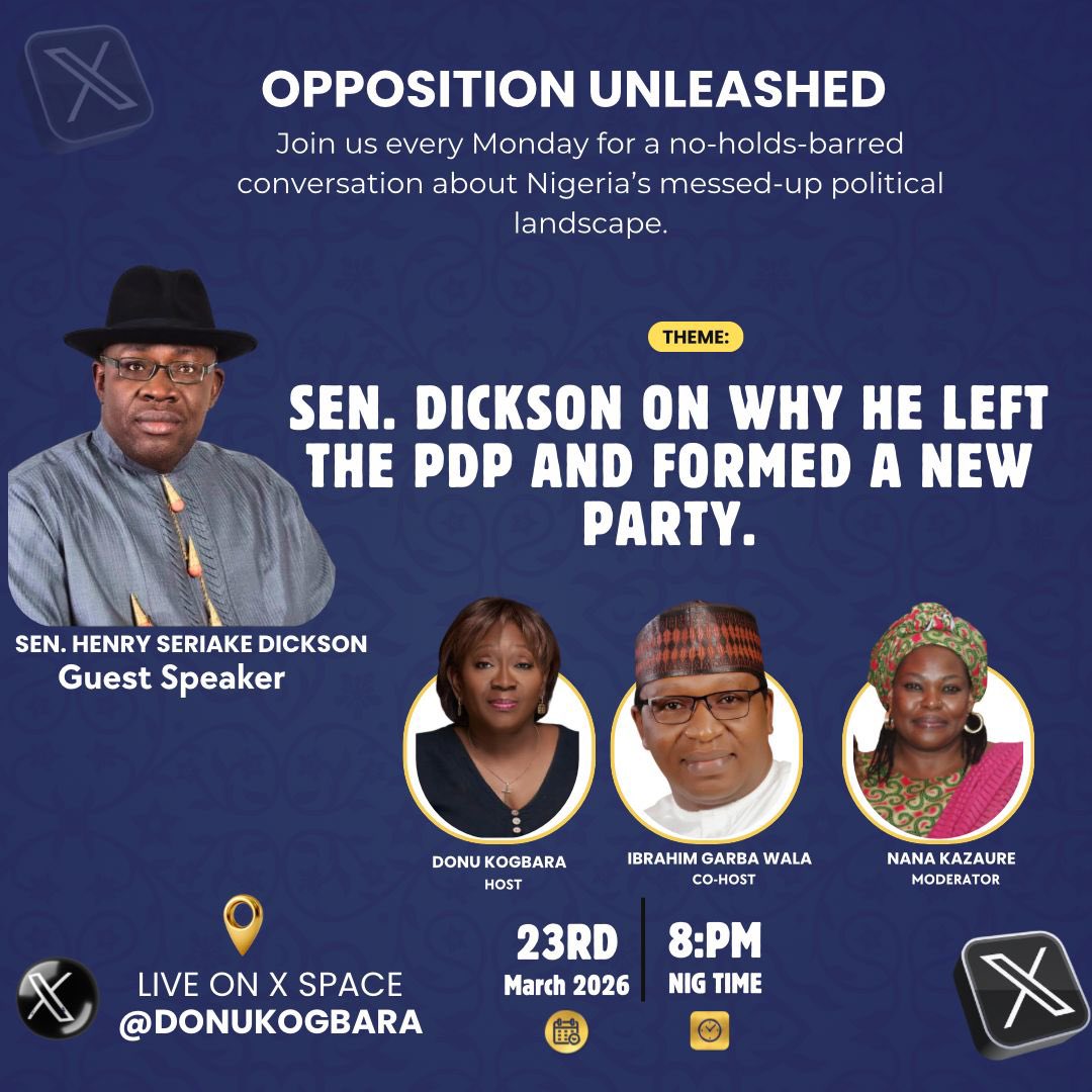 Henry Seriake Dickson tweet media