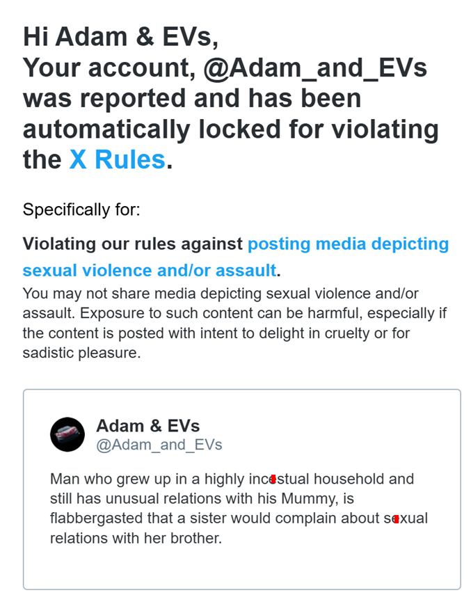 Adam & EVs tweet media