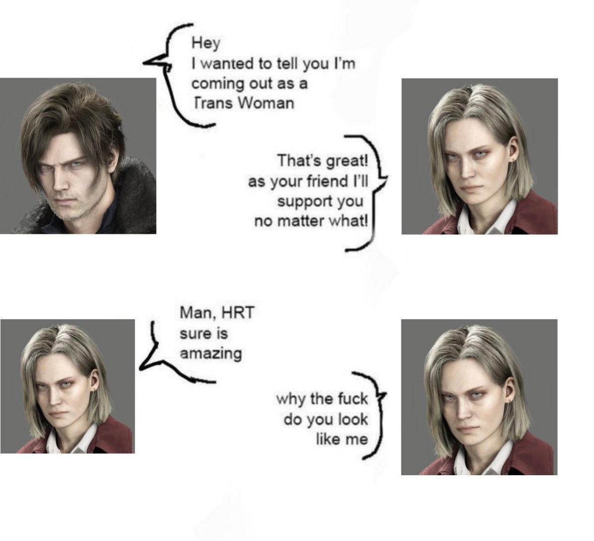 leon RE9 SPOILERS tweet media