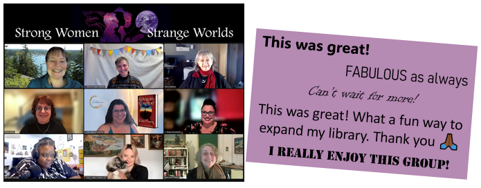 StrangeWorlds2's tweet photo. #SWSWQR
*blush* Little old us? ๐ https://t.co/8N2JE56jPQ