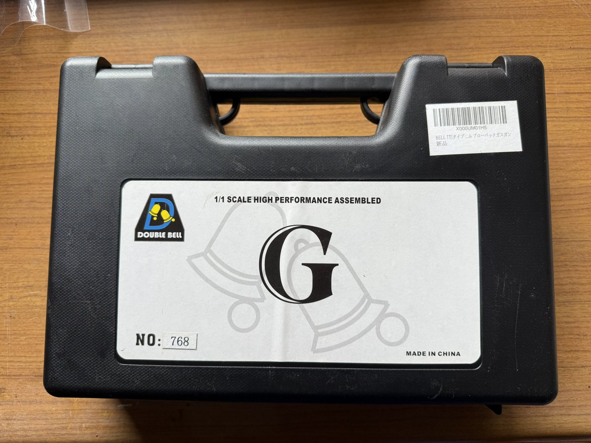 #ミリタリー物販
ダブルベル TTI G34（ジョンウィック2使用銃）
コンチネンタルホテルカードとコイン、

30,000円

（ケースと東京マルイの予備マガジンも付けます）