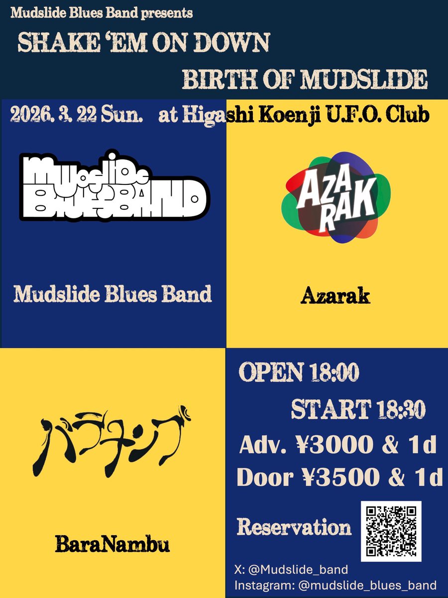 Mudslide Blues Band tweet media