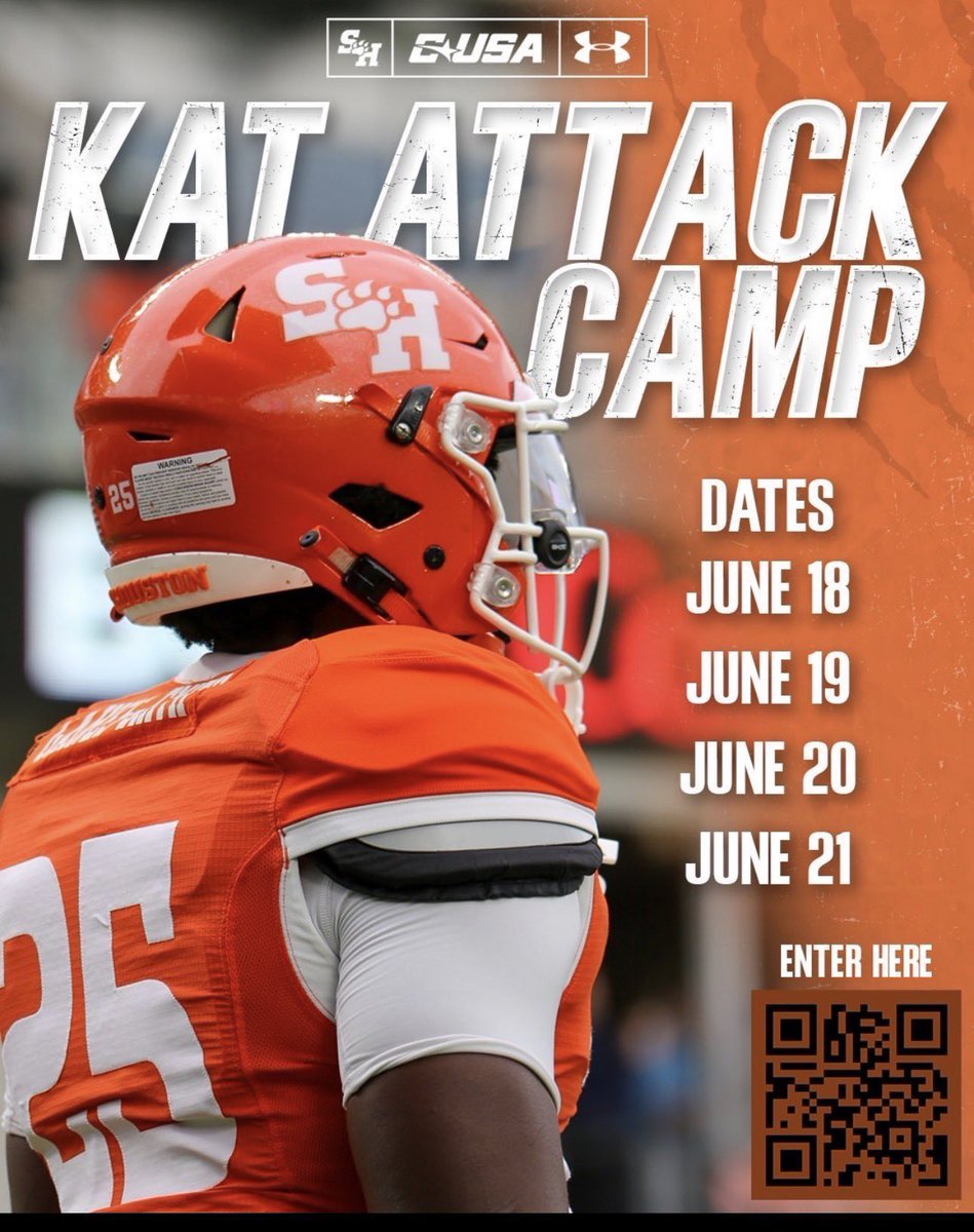 Thank you <a href="/DBCoachMcGraw/">Gary McGraw</a> for the Sam Houston Camp Invite! 
<a href="/CoachBGunn/">Brady Gunn</a> <a href="/car20ruiz/">Carlos Ruiz Jr.</a> <a href="/CoachMoH_/">Maurice Hairston Jr.</a>